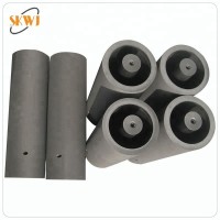 Graphite mould for large-size copper tube continuous casting